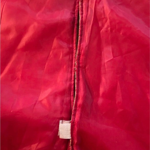 SOLD Vintage Christmas tree skirt 58 inches - Picture 7 of 8